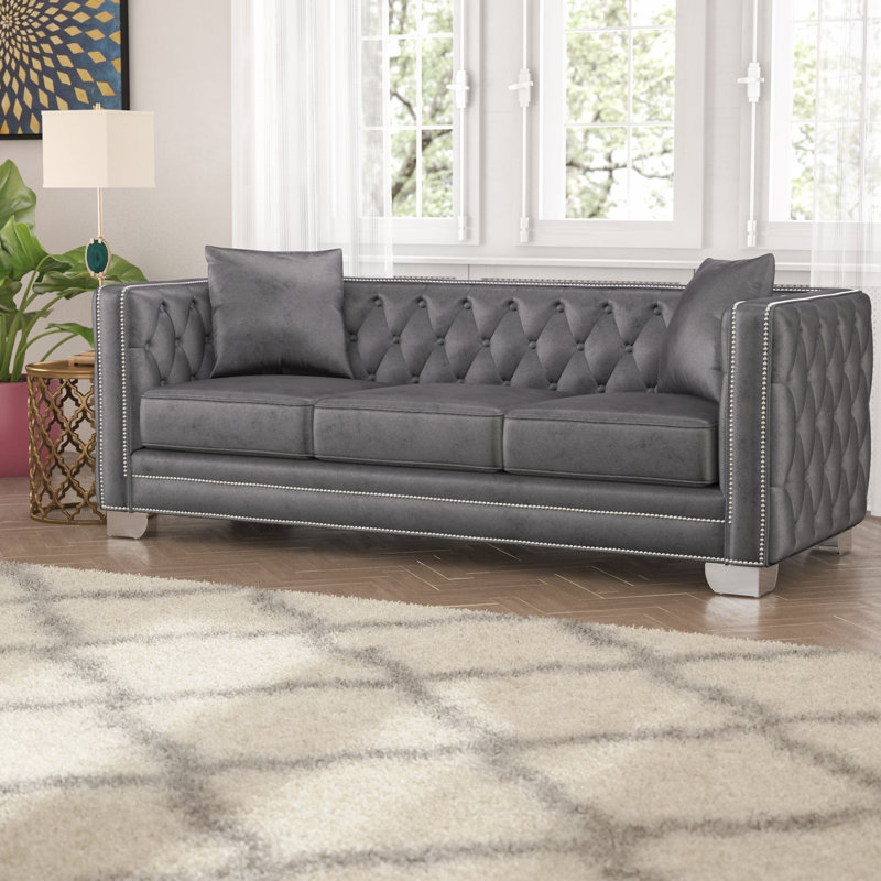 Everly Quinn Creekside Chesterfield Sofa & Reviews Wayfair